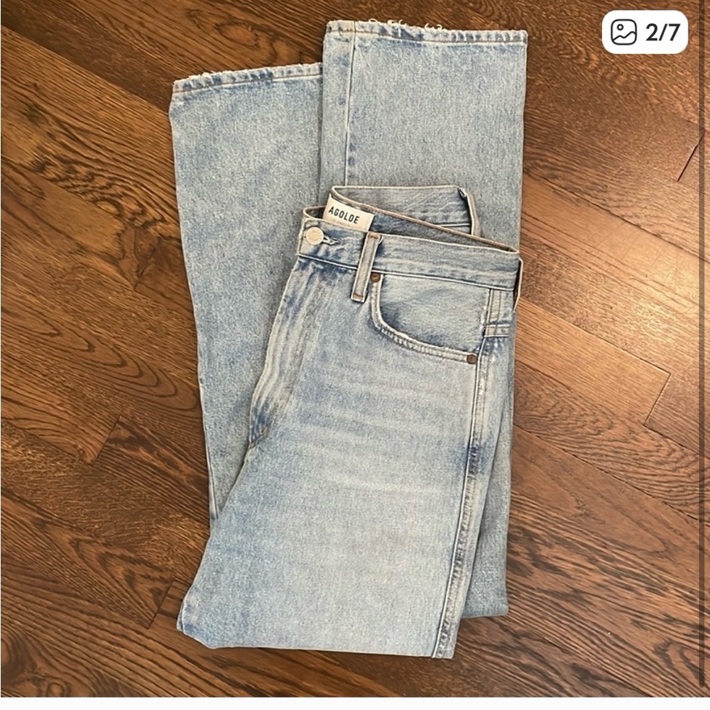AGOLDE Pinch Waist High-Rise Kick Jeans